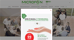 Desktop Screenshot of microfon.it